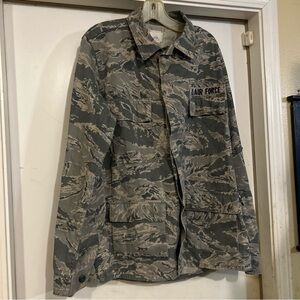 Camouflage Men's Casual Button Down Shirt